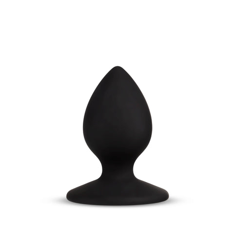Temptasia Slave Plug Black Anal Toy for Boundaries Exploration Butt Plugs