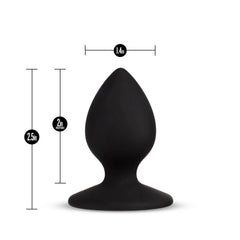 Temptasia Adult Toys Black Temptasia Slave Plug Black 819835025412