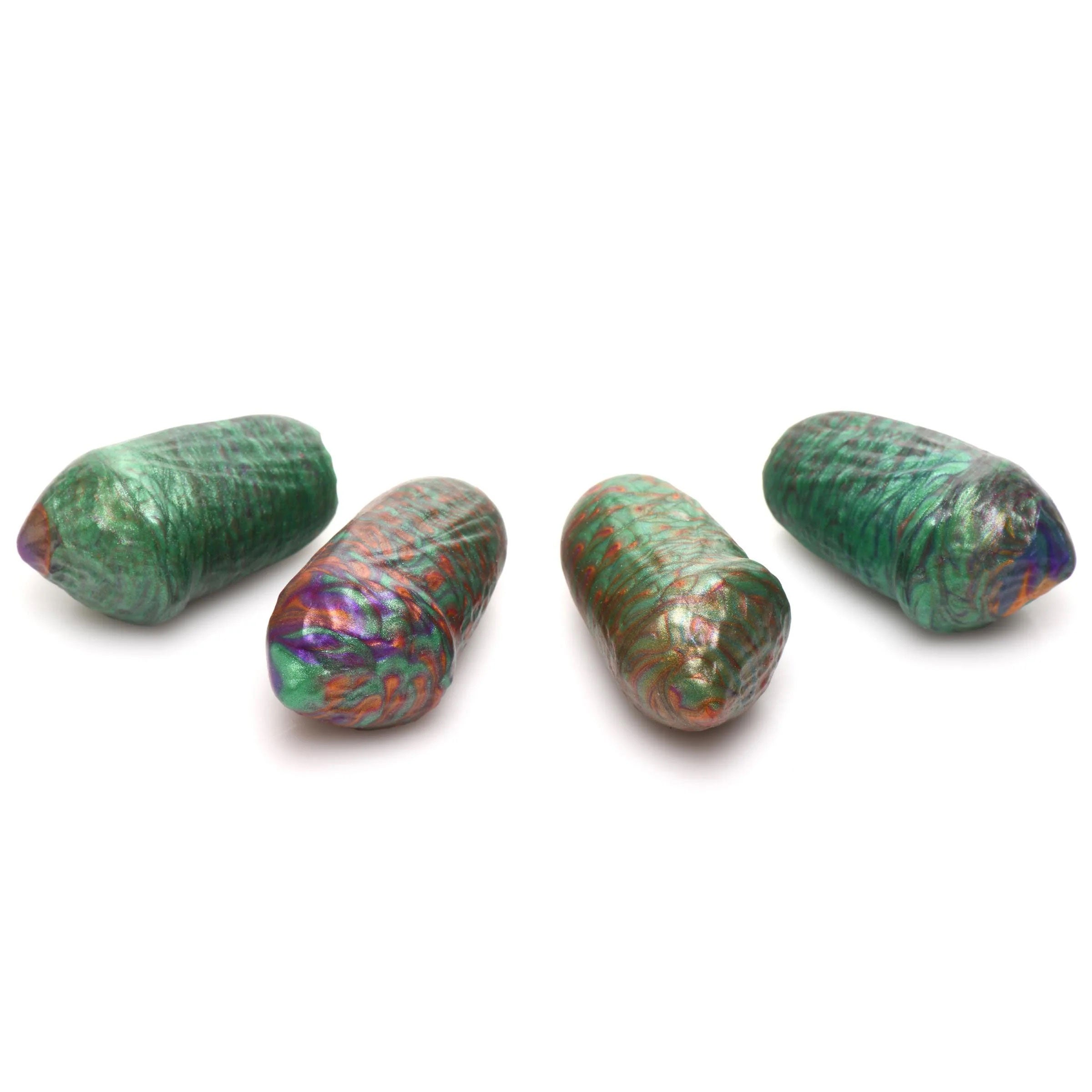 Creature Cocks Larva Silicone Ovipositor Dildo with Eggs – Textured Large Silicone Dildo Fantasy Dongs