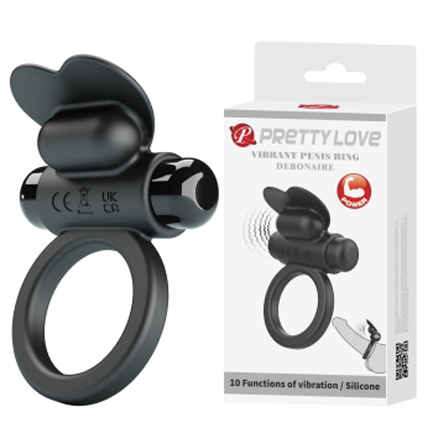 Vibrant Debonaire – Rabbit Cock Ring Penis Ring Secondary image