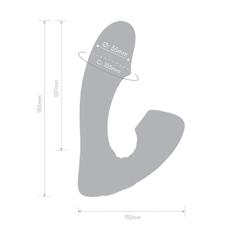 Electric EEL | Together Toy Internal Kisses Remote Controlled Vibrator