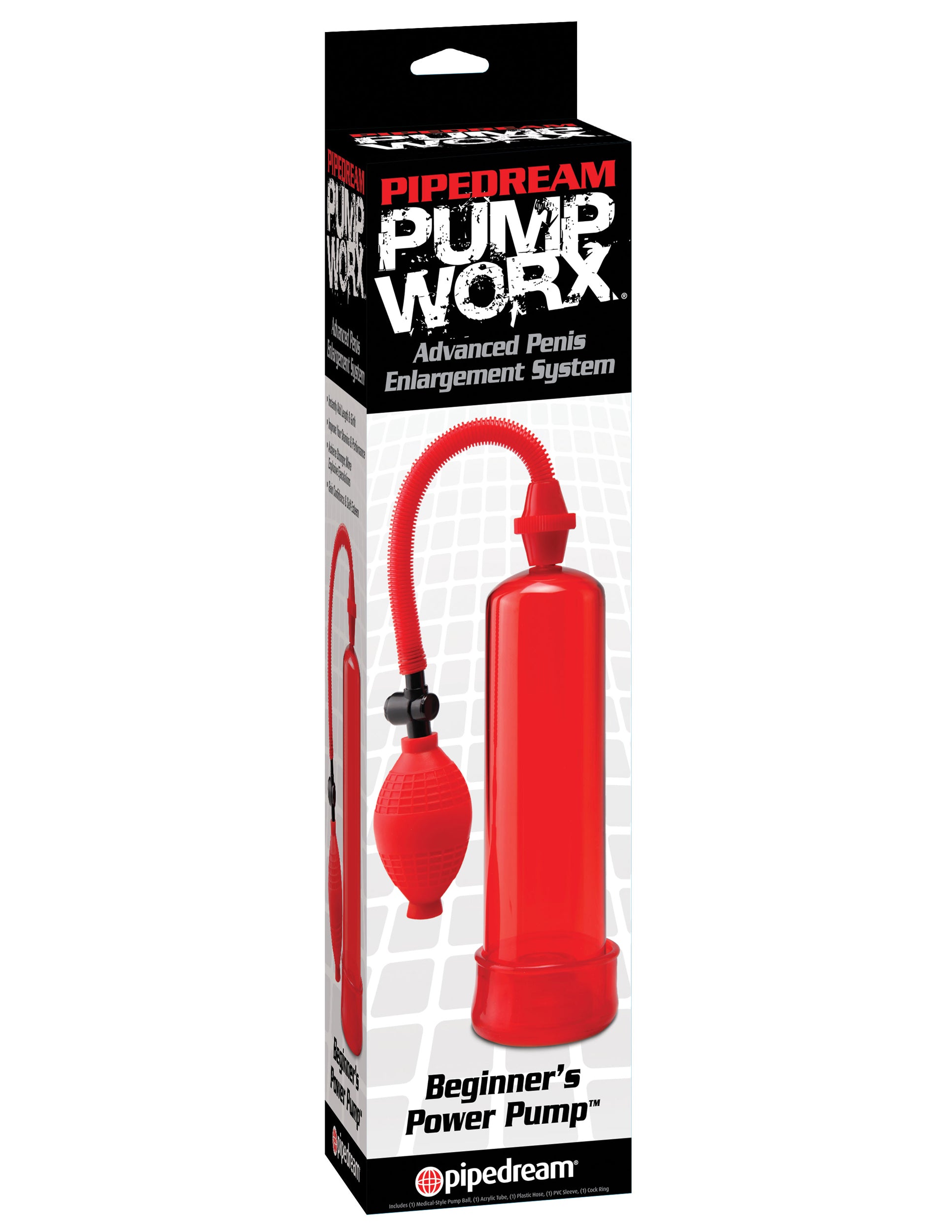 Pump Worx Beginner Power Pump - 7.5" x 2.1" Insertable > Pumps > Penis Pumps
