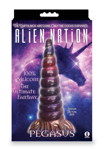 Alien Nation Pegasus (Multi-Color) – 7 Inch Fantasy Dong > Dildos > Fantasy