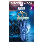 Blue Cocktopus Keychain Thick-Headed Girthy Design Adult Novelty Keyring > Novelties > Gag Gifts