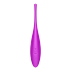 Satisfyer Twirling Joy Fuchsia – Waterproof Rechargeable Silicone Vibrator with App Control > Vibrators > Ladies > Clitoral Vibrators and Stimulators