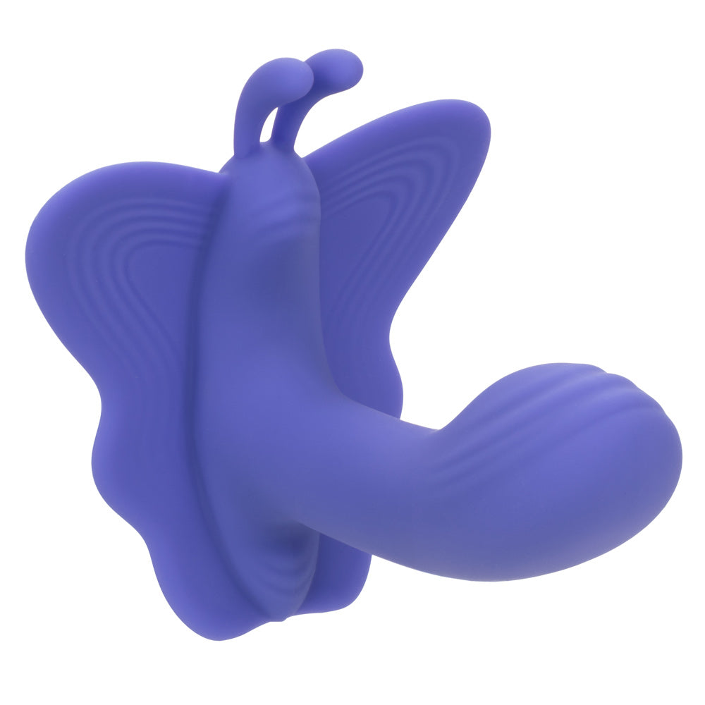 CalExotics Connect™ Venus Butterfly® Dual Motor Silicone Stimulator in Purple with App Control and 9 Vibration Functions Vibrators - G Spot