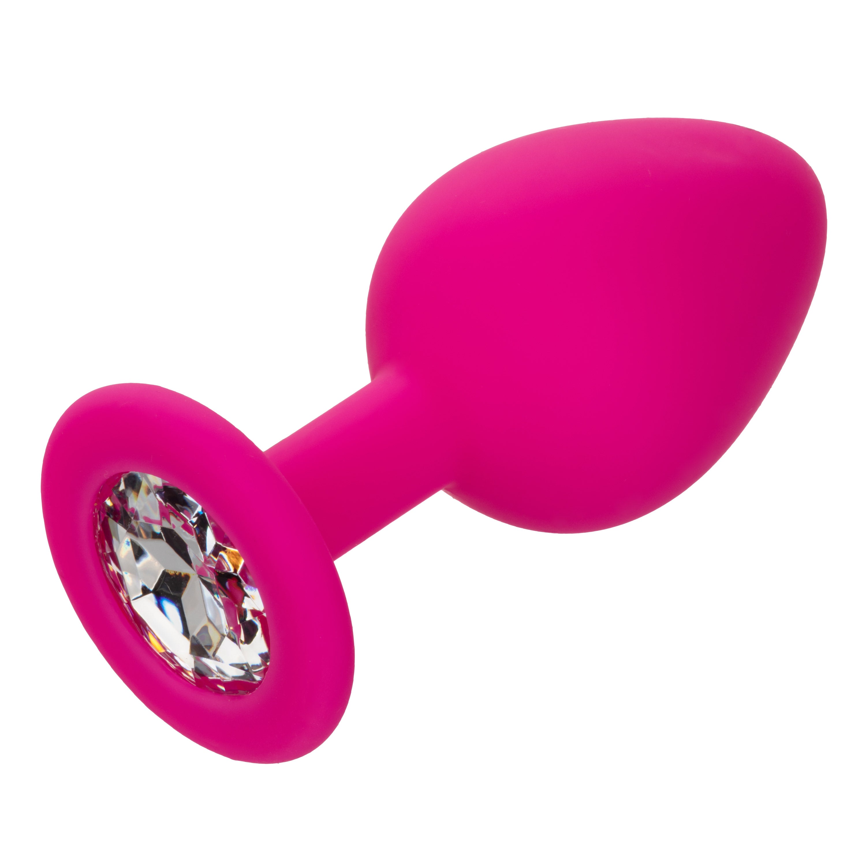 Cheeky Gems Pink Anal Training Kit with 3 Graduated Silicone Plugs and Gem Base > Anal Range > Butt Plug Kits
