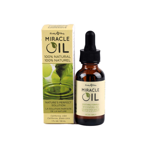 Miracle Oil Skin Soothing Oil with Hemp Seed 30ml Dropper Bottle > Essentials > Bath & Body