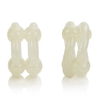 Island Rings Double Stacker Glow In The Dark Stretchy Cock Rings 0.75 Inch 2 Cm Duo > Cock Ring > Sets