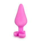 Naughty Candy Heart Be Mine Silicone Anal Plug Gift Pink > Anal Range > Butt Plugs