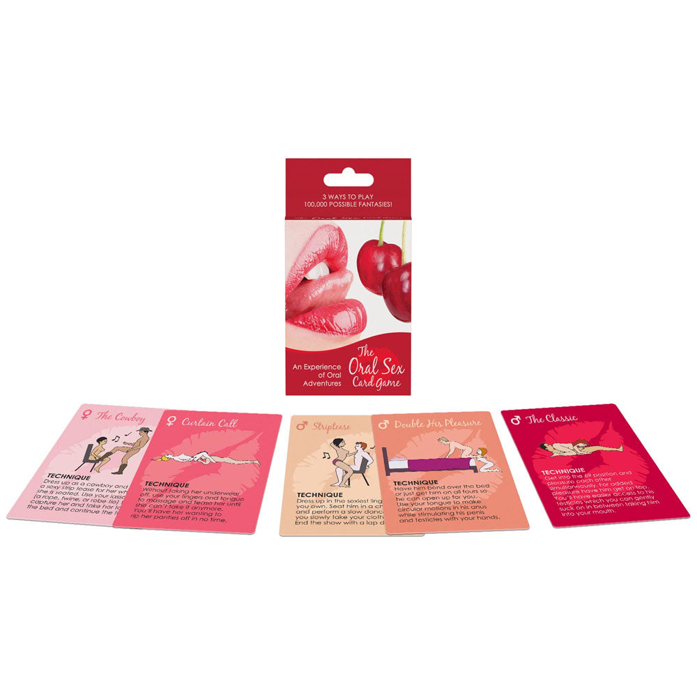The Oral Sex Card Game with 50 Unique Positions > Novelties > Gag Gifts