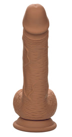 Dual Density Silicone Studs 6.25 Inch Brown Brown > Dildos > Realistic Dildos