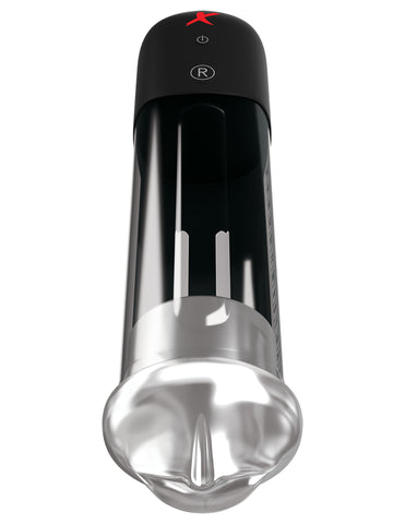 PDX Elite Blowjob Power Pump - Mouth Stroker Sleeve Included PUMPS Male Electric