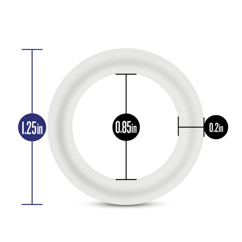 Performance VS2 Glow In Dark Small Silicone Cockrings Set of 3 COCK RING Set