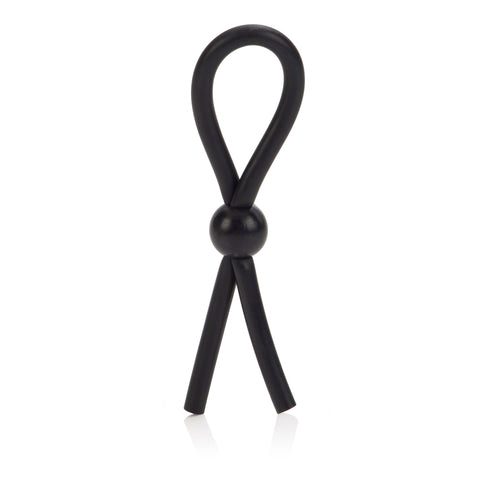 Dr. Joel Erection Enhancing Lasso Black 4.75 Inch Stretchy Adjustable Latex Ring COCK RINGS
