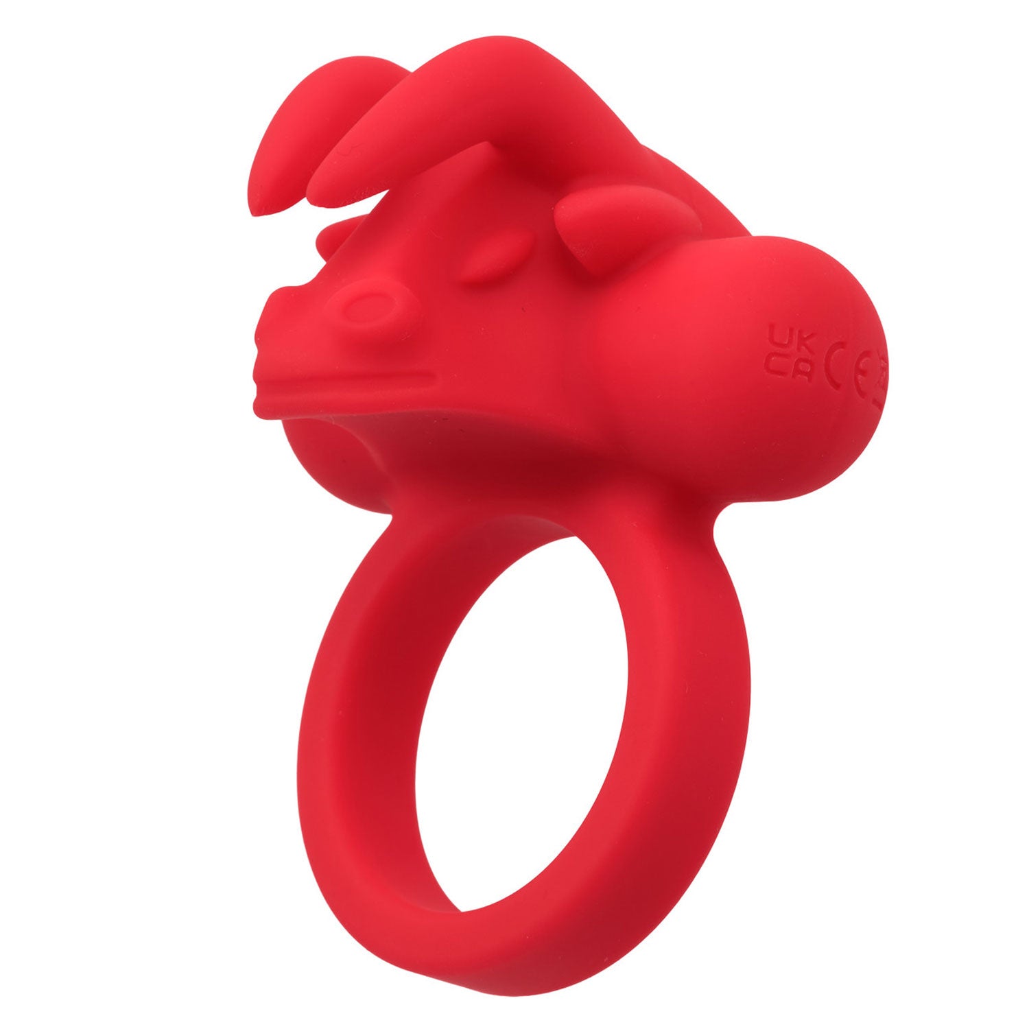 Silicone The Matador Red Waterproof Couples Enhancer Ring with 12 Intense Functions and Charging Red > Cock Ring > Vibrating