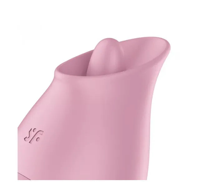 Satisfyer Tongue Player – USB Rechargeable Flicking Silicone Oral Stimulator > Sex Toys For Ladies > Clitoral Vibrators and Stimulators