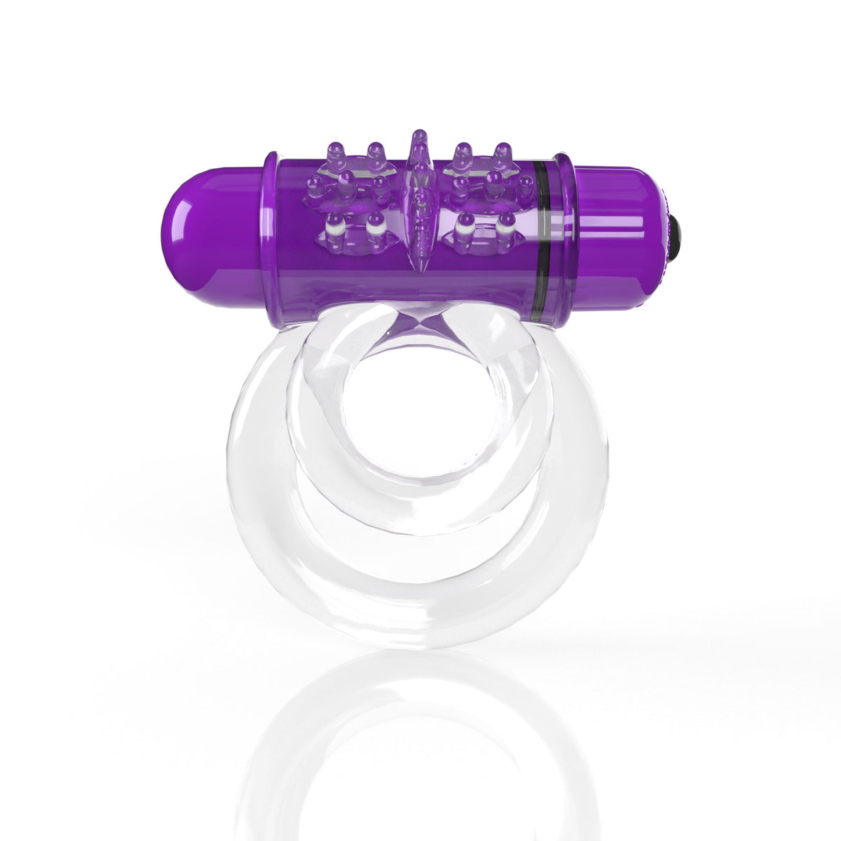 Double O 6 Vibrating Ring – Powerful 4T Motor and Secure Dual Rings > Cock Ring > Vibrating