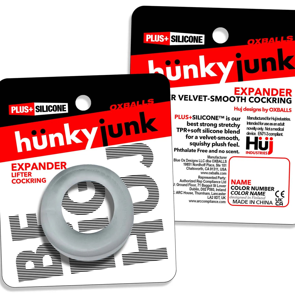 Expander Slimmer Scoop Style Cockring > Cock Ring > Single