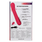 Throb Thumper Red Premium Silicone Massager with Dual Thumping Pads and 3-Speed Vibration > Vibrators > Standard Vibrators