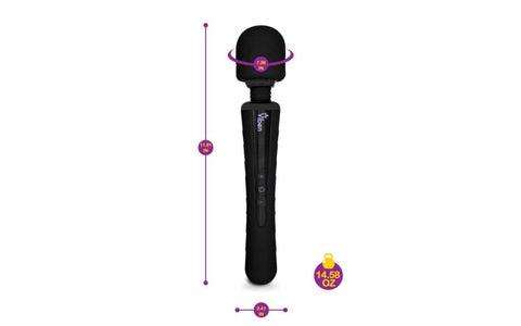 Viben Obsession Rechargeable Wand Massager in Black Electric Massager