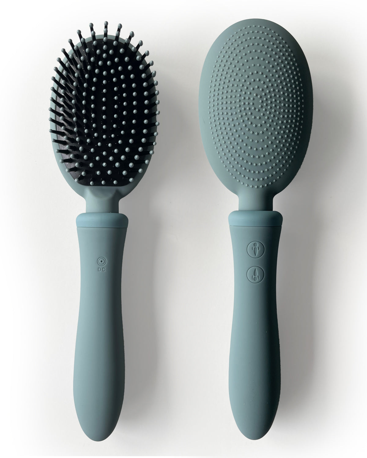 Vibraliss Luxury Vibrating Hairbrush with Dual Motor Grey Blue > Essentials > Bath & Body