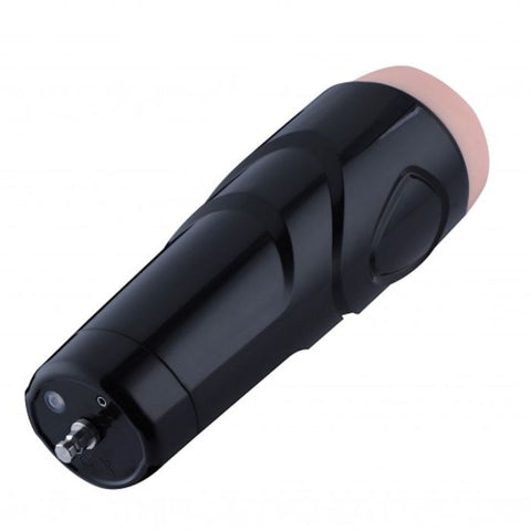 HiSmith - Vibrating Rechargeable Pussy Stroker with Black Case (KlicLok) Sex Machine Attachments