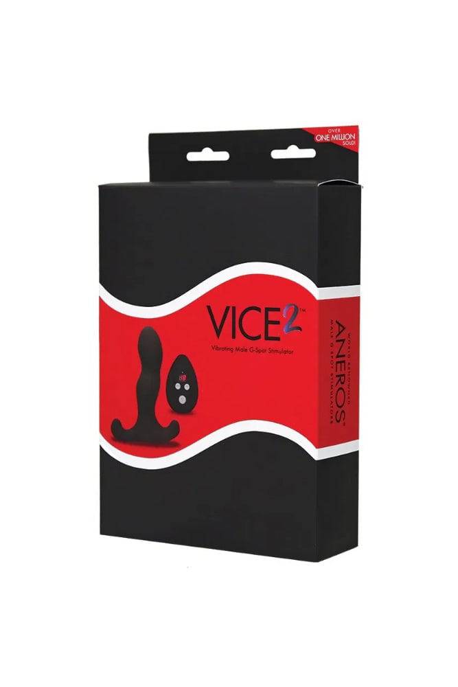 Aneros Vice 2 Vibrating Prostate Massager with Remote Black > Anal Range > Prostate Plugs