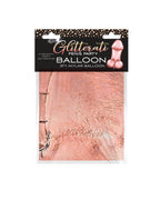 Glitterati Penis Party Balloon (90cm) – Novelty Balloon Rose Gold > Novelties > Bachelor & Bachelorette Items