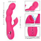 California Dreaming Oceanside Orgasm Massager with Clitoral Suction and Vibrating Functions > Vibrators > Ladies > Rabbit Multi