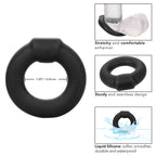 Alpha Liquid Silicone Optimum Ring Ultra Stretchy Black Size Medium > Cock Ring > Single
