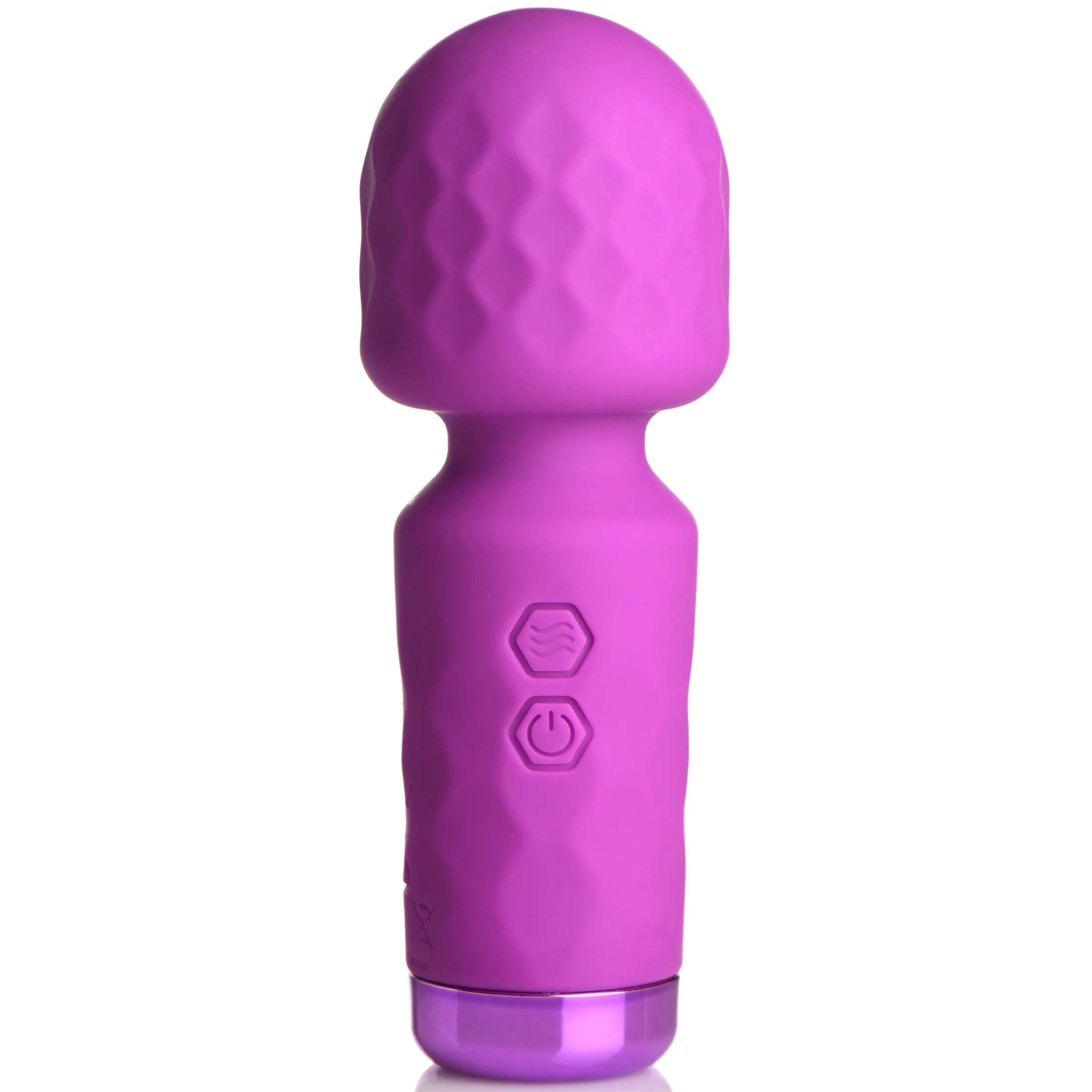 Bang 10X Mini Silicone Wand in Purple > Sex Toys For Ladies > Wand Massagers and Attachments