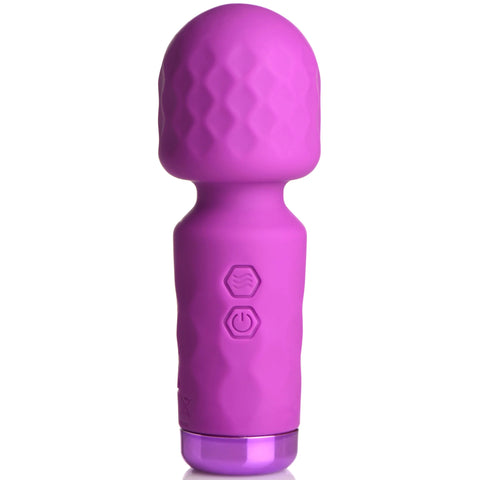 Bang 10X Mini Silicone Wand in Purple > Sex Toys For Ladies > Wand Massagers and Attachments