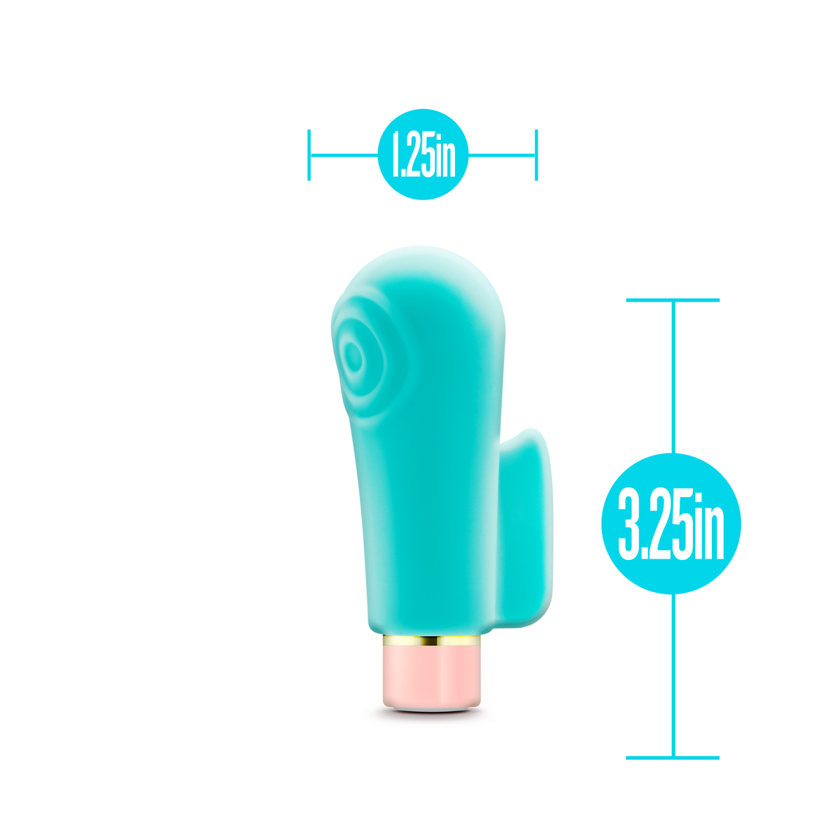 Aria Sensual Af Teal Usb Stimulator Finger Stimulator