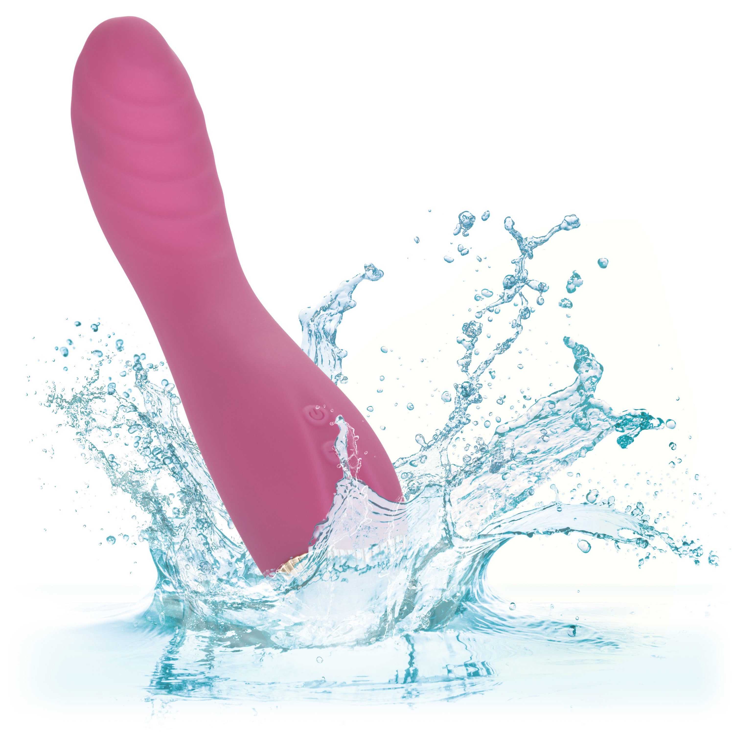 Uncorked Pinot Pink Silicone Massager with 10 Speeds and Rechargeable > Vibrators > Standard Vibrators