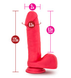 Ruse Big Poppa Cerise Dildo 6.6 Inch Insertable Length > Dildos > Realistic Dildos