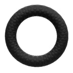 Link Up Optimum Black Dual-Density Silicone Vibrating Enhancer and Ultra-Soft Textured Support Ring > Cock Ring > Vibrating