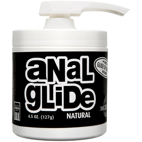 Doc Johnson Natural Anal Lube 4.5 Oz Clear Unscented Lubricant Anal Lubricant