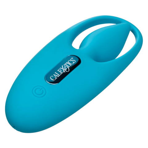 Neon Vibes The Orgasm Vibe Blue Silicone Multi-Use 10 Function Vibrator > Vibrators > Finger Vibrators