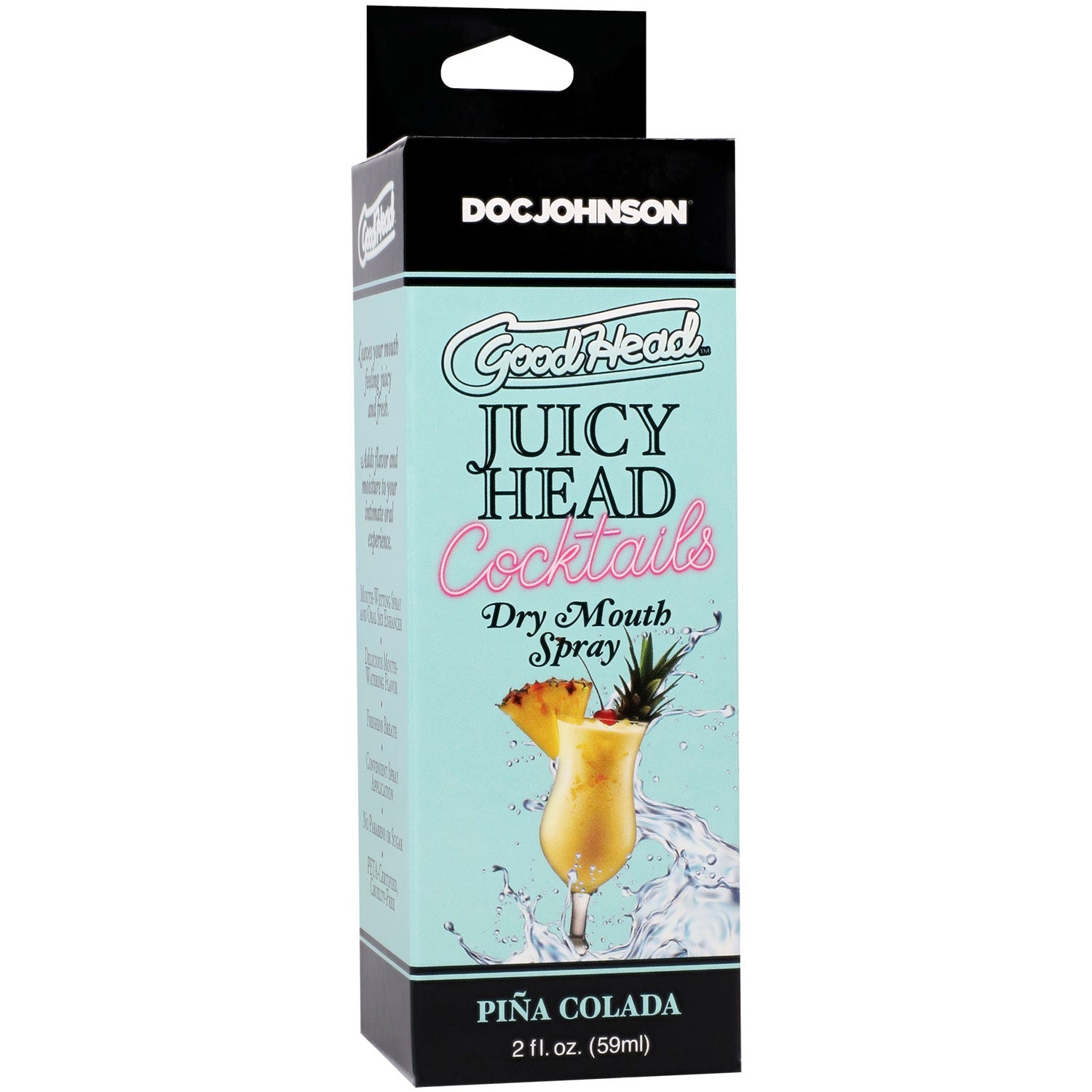Goodhead Juicy Head Pia Colada – Sugar-Free Vegan Friendly Dry Mouth Spray 2 oz Default Title > Lube > Oral Gels & Sprays Main image