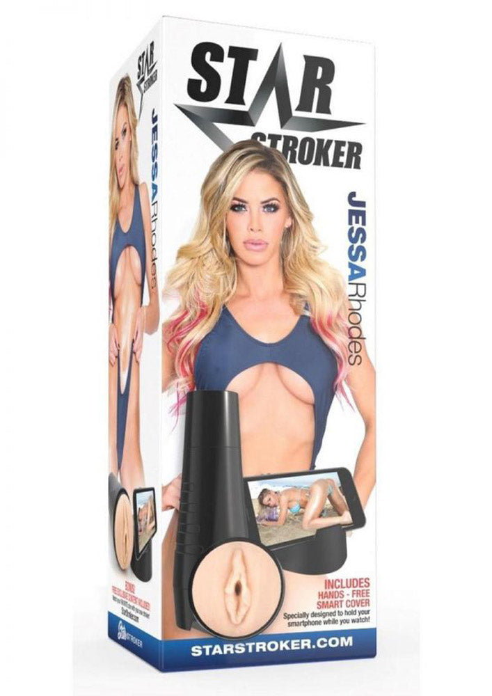 Star Stroker Jessa Rhodes Pussy Stroker with Hands-Free Smart Cover and Real Feel Life-Like Texture Default Title > Sex Toys For Men > Masturbators > Pornstar