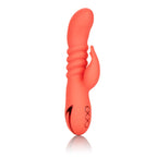 California Dreaming Orange County Cutie Ergonomic Dual Action Rechargeable Massager with Thrusting and Vibrations > Vibrators > Ladies > Rabbit Multi