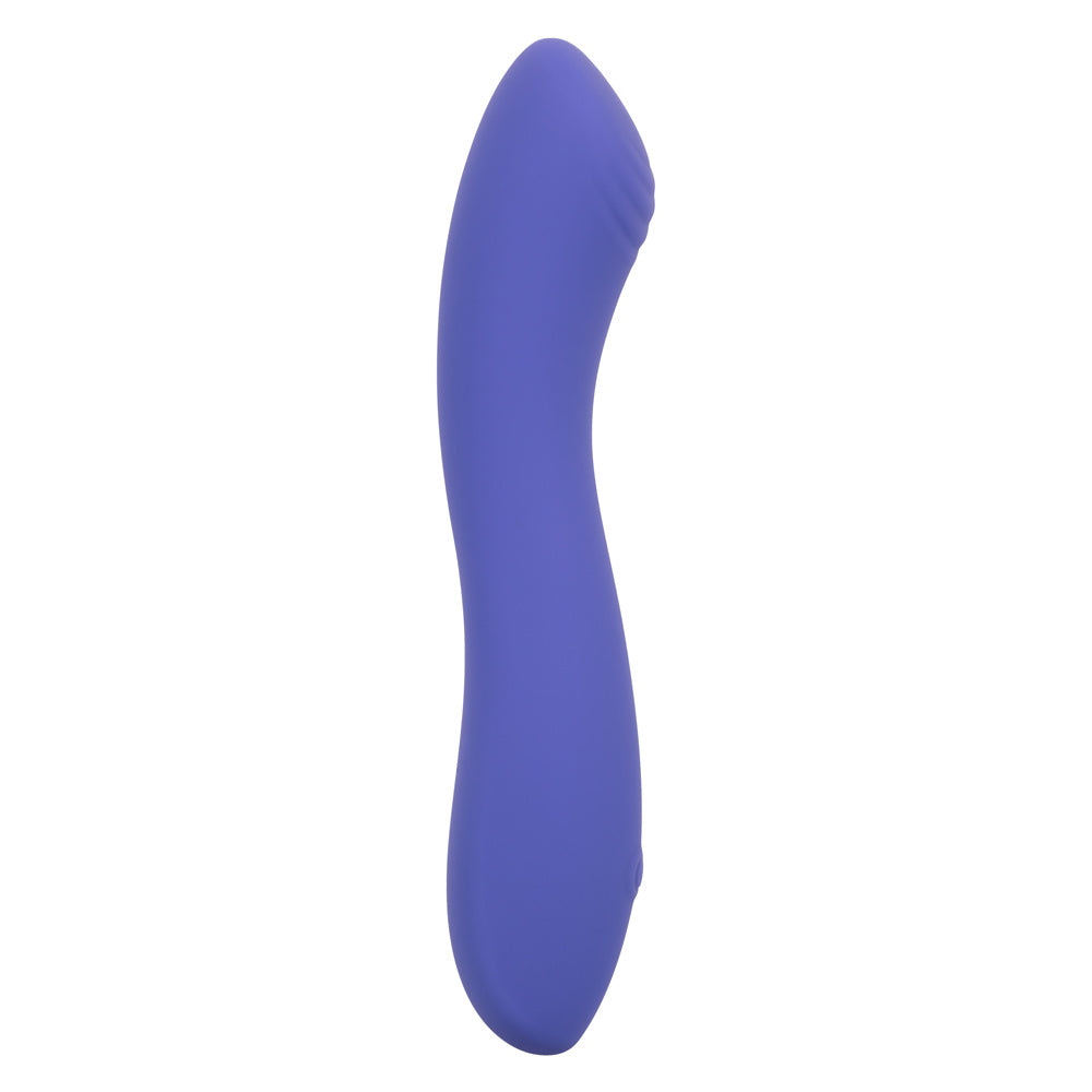 CalExotics Connect Contoured G App-Based Pleasure Silicone Massager in Purple > Vibrators > Finger Vibrators Main image