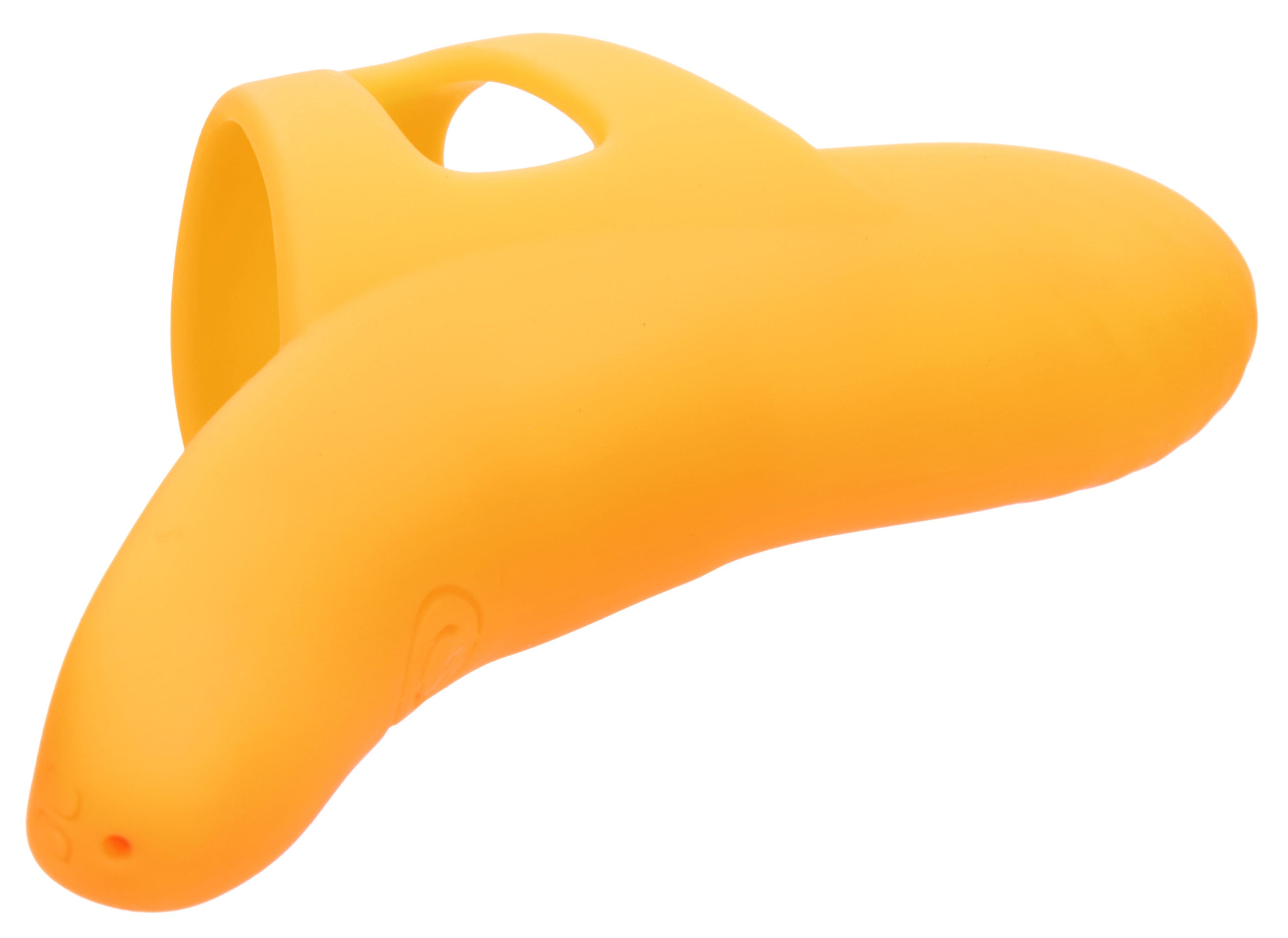 Neon Vibes The Pleasure Vibe (Orange) – Rechargeable Ergonomic Finger Vibrator with 10 Functions > Vibrators > Finger Vibrators