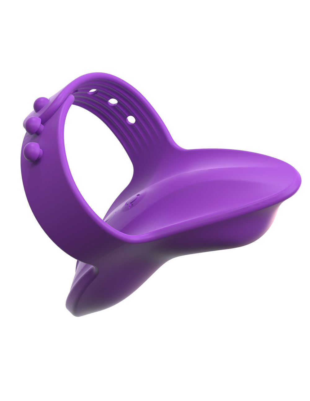 Her Finger Vibe Rechargeable Silicone Clitoral Vibrator Toy Finger Stimulator