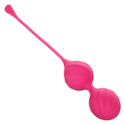 Cal Exotics Kegel Training 2-Piece Set Pink Silicone Weights 25g and 45g for Pelvic Floor Strengthening > Sex Toys For Ladies > Kegel Exercise