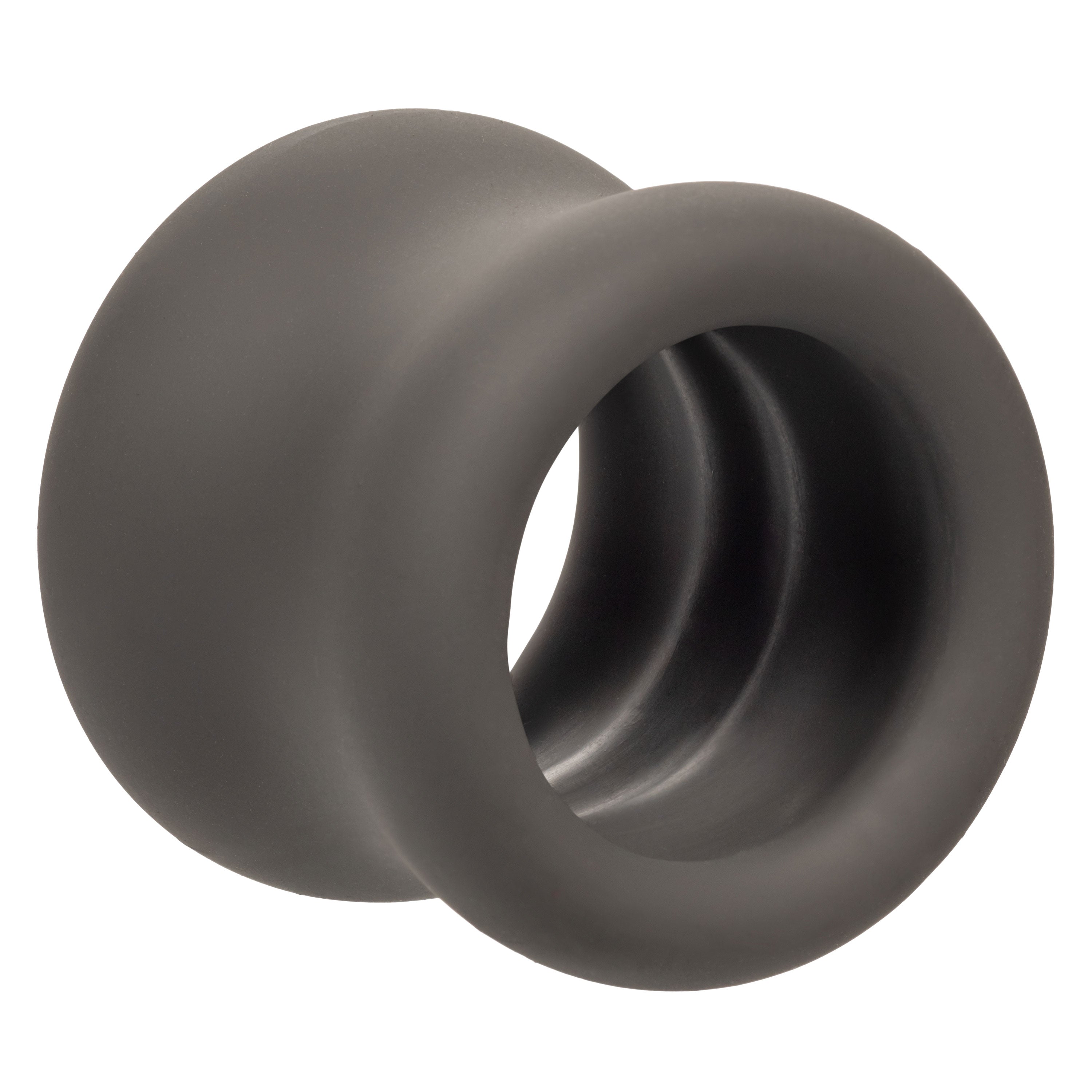 Alpha Liquid Silicone Scrotum Ring Ultra Stretchy Soft Black Enhancer > Cock Ring > Single