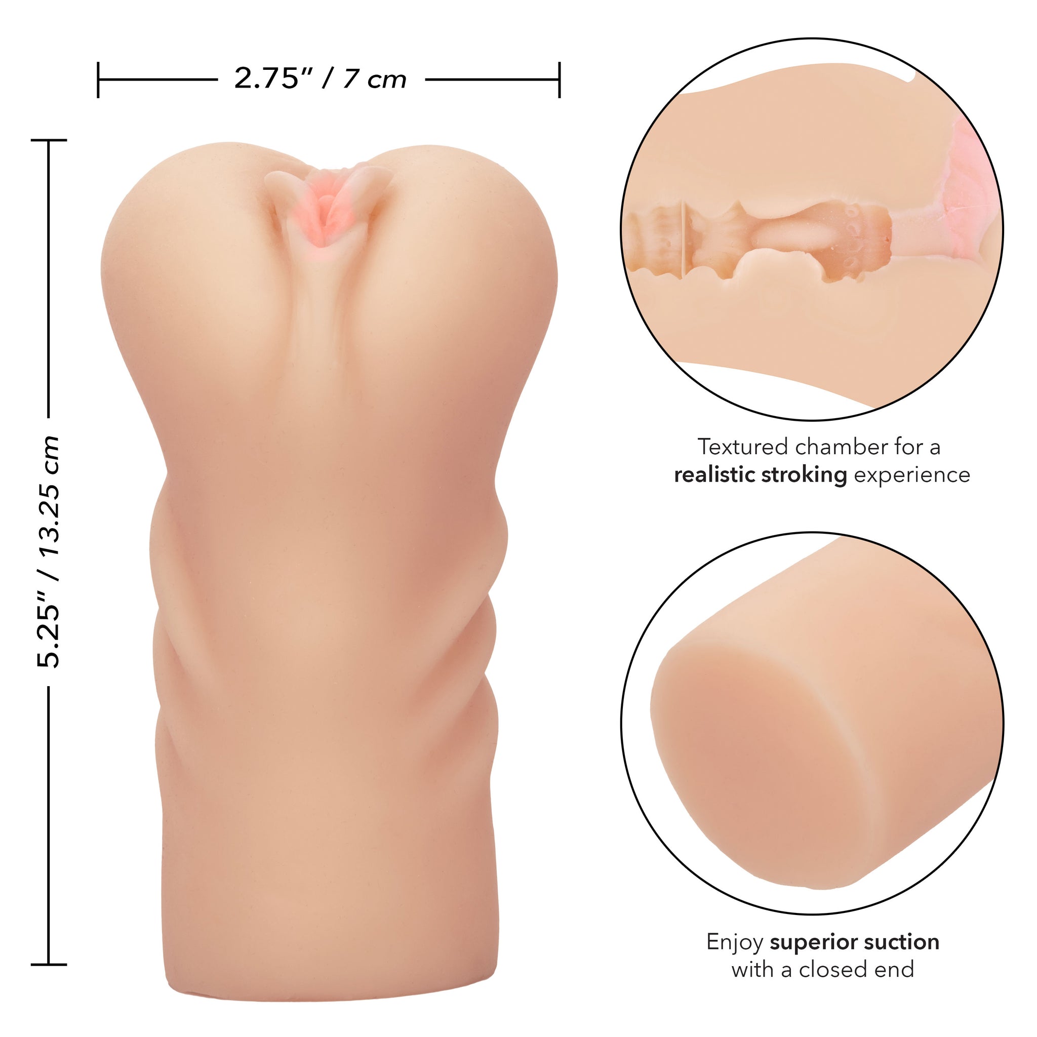 Cheap Thrills The First Time Stroker Adult Intimacy Product > Sex Toys For Men > Masturbators > Manual