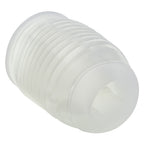 Pop Sock Ribbed Clear Soft Tight Stretchy Reversible Masturbator Sleeve > Sex Toys For Men > Masturbators Cup