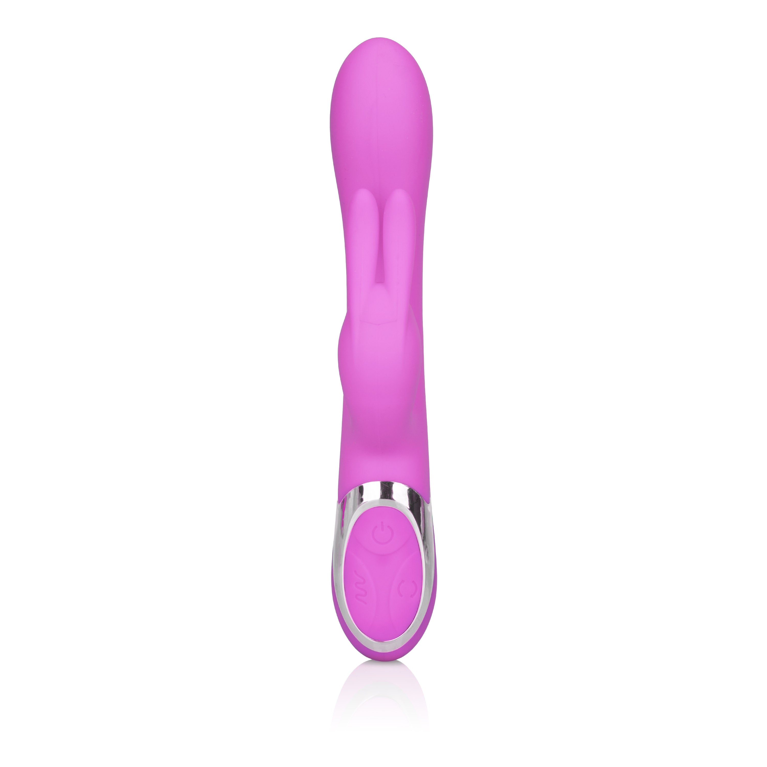 Enchanted Bunny Purple Silicone Intimate Massager with 4 Rotating Functions Waterproof Rechargeable Secondary image